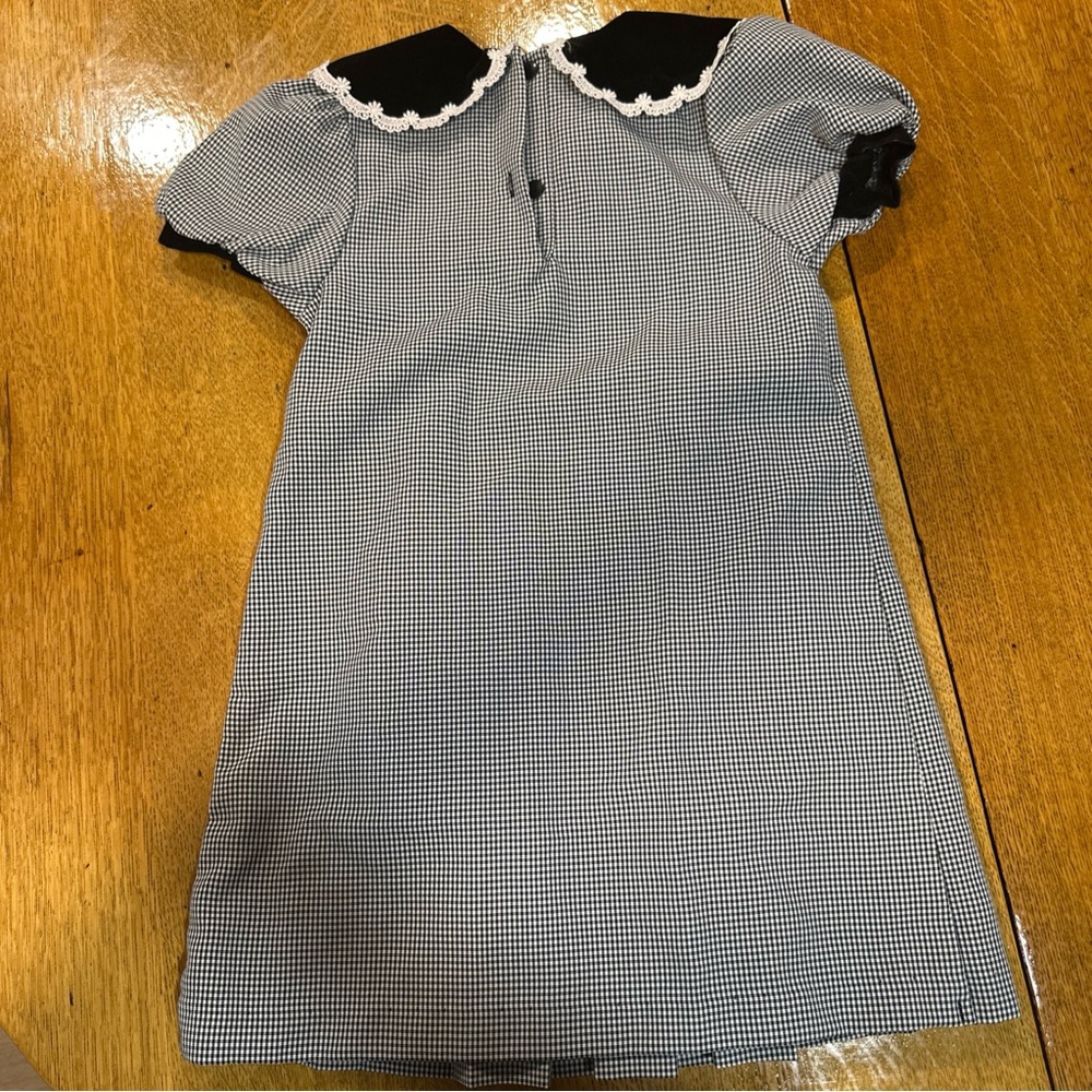 Classic Black and White Kids Dress